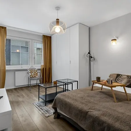 - Balcony, Location - By Rentujemy Apartment Warsaw